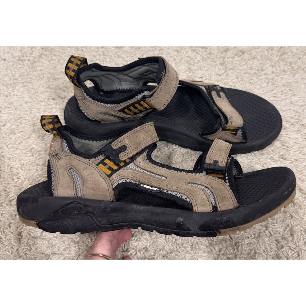 Teva XPD Spoiler II Sport Sandals Men's 11 Brown Suede Outdoor Trail Hiking Shoe - Picture 5 of 11